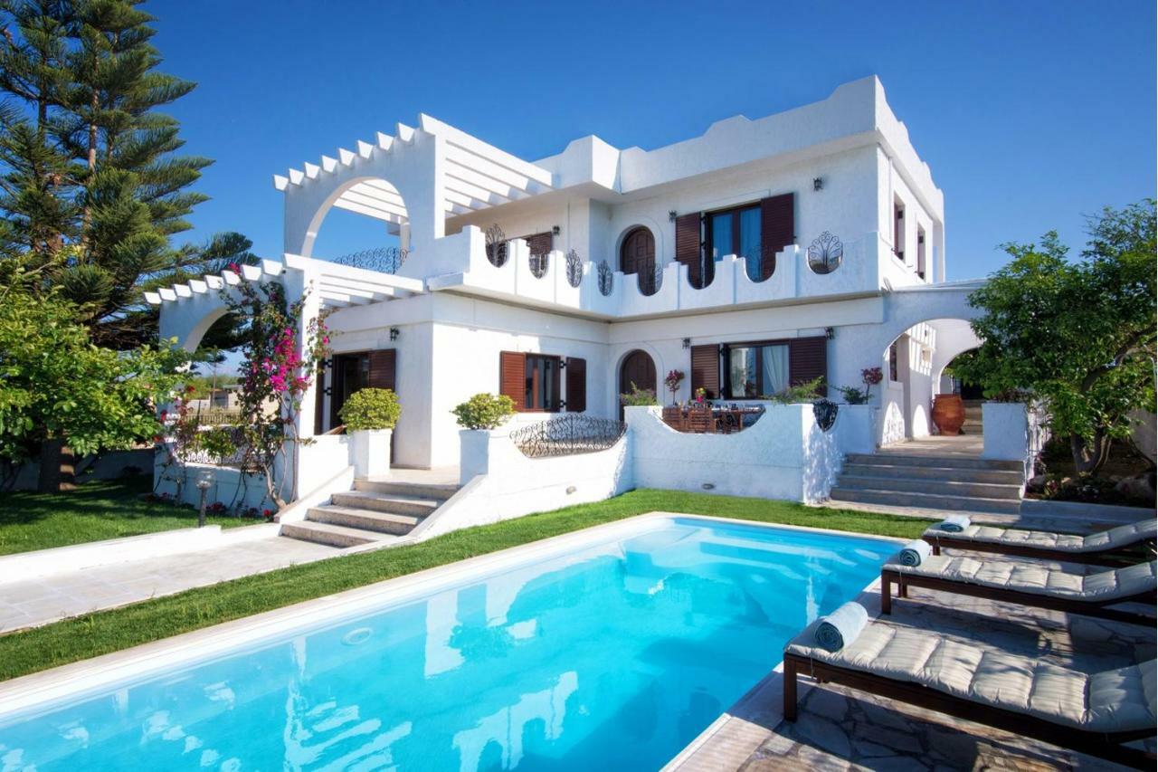 Luxury Villa Rosita W Heated Pool - Nature And Relax Epano Vathia Extérieur photo