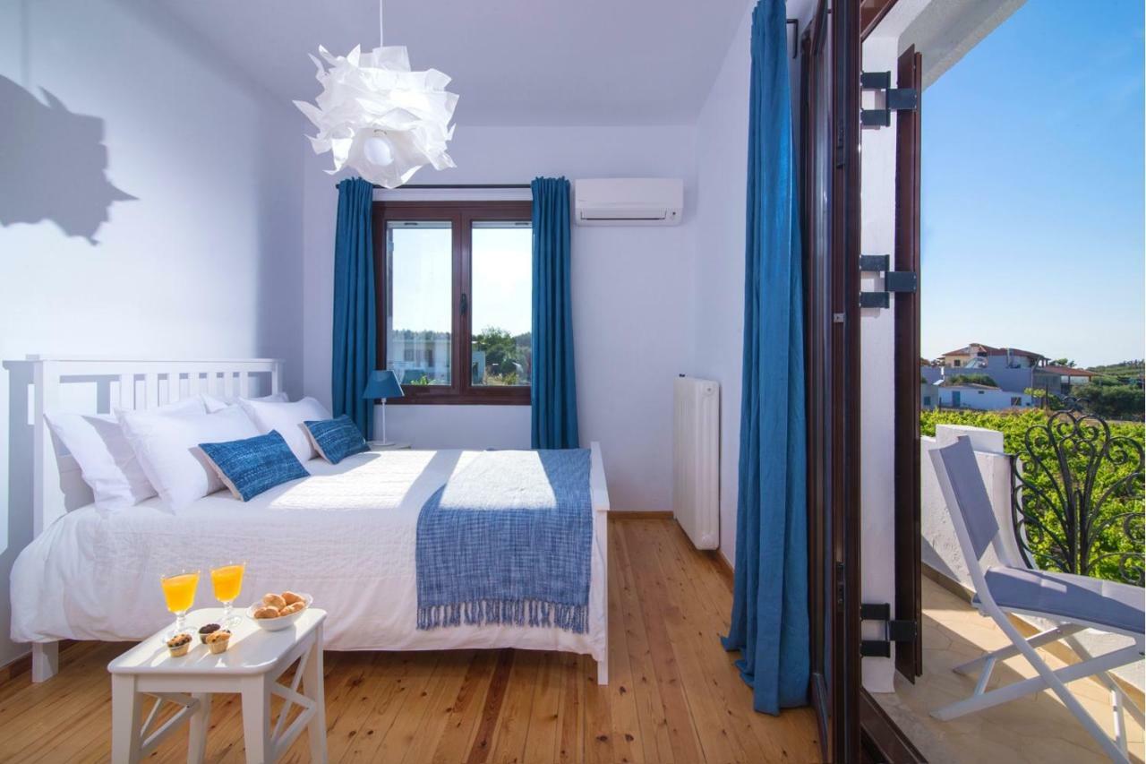 Luxury Villa Rosita W Heated Pool - Nature And Relax Epano Vathia Extérieur photo